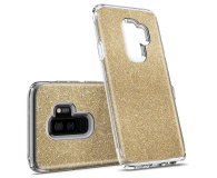 Etui Slim Armor Crystal Glitter do Samsung Galaxy S9+ złote - 424920 - zdjęcie 2